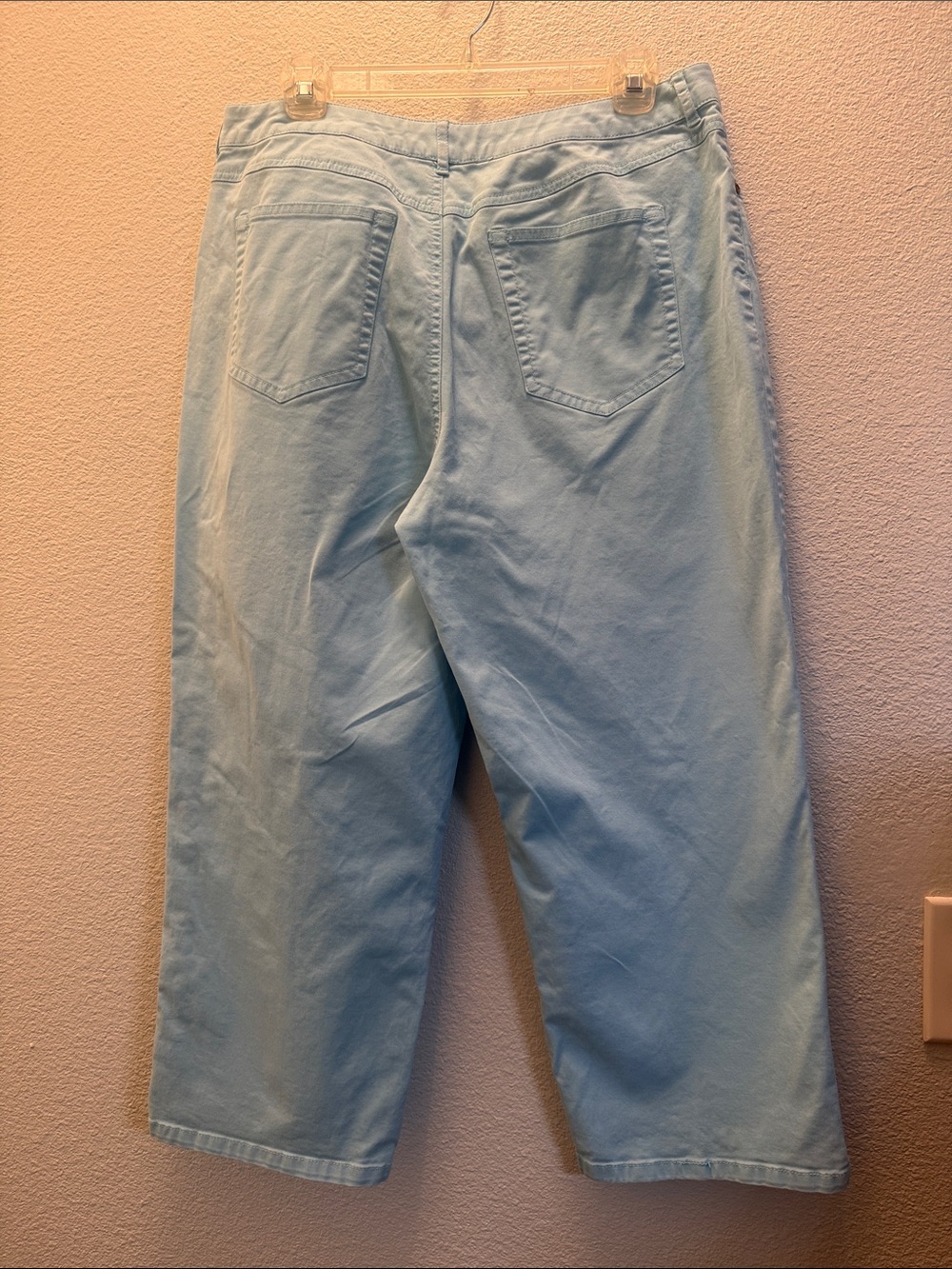 Talbots Light Blue Capris - Picture 3 of 3